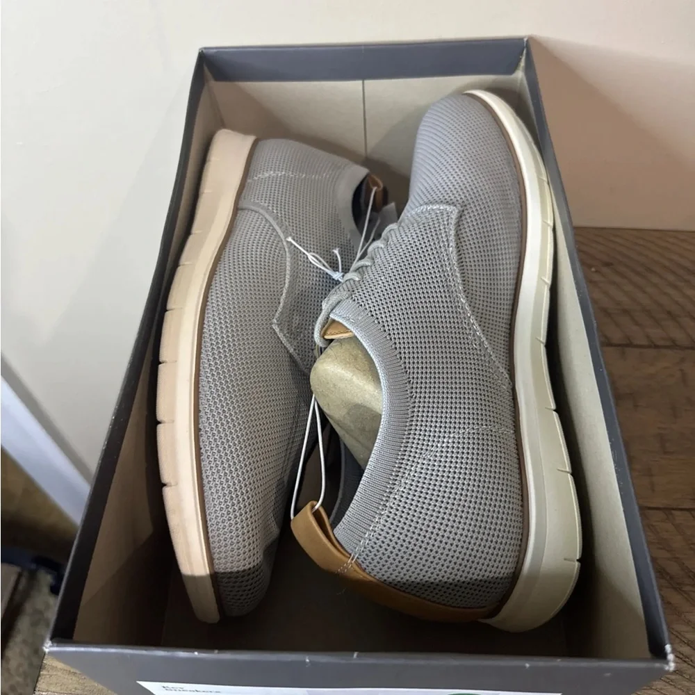 Goodfellow & Co Gray Kev Knit Perforated Oxfords NIB